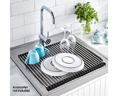 Roll-Up Dish Drying Rack