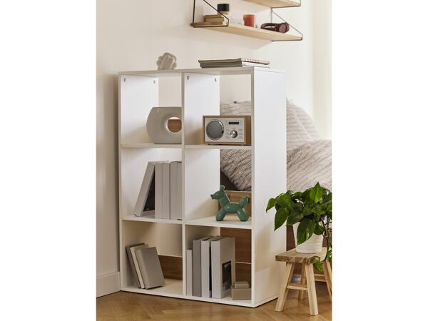 Shelving Unit with 6 Compartments