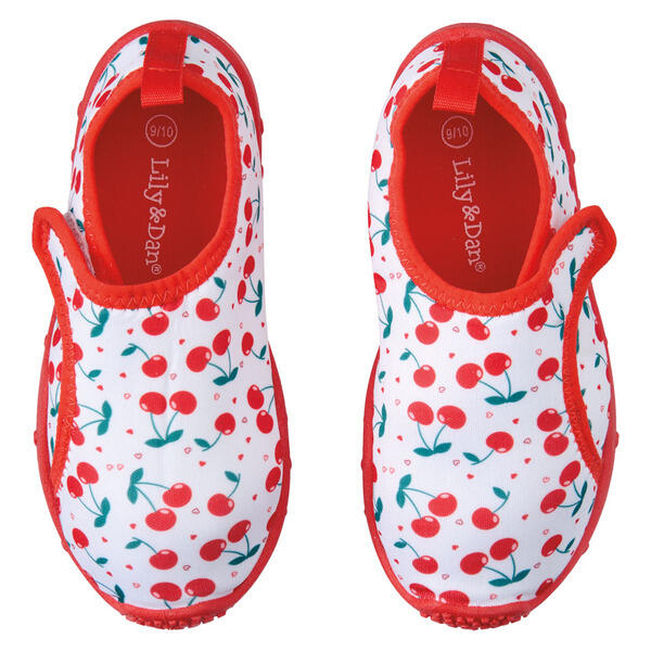 Lily & Dan Toddler's Cherries Water Shoes - Size 11/12