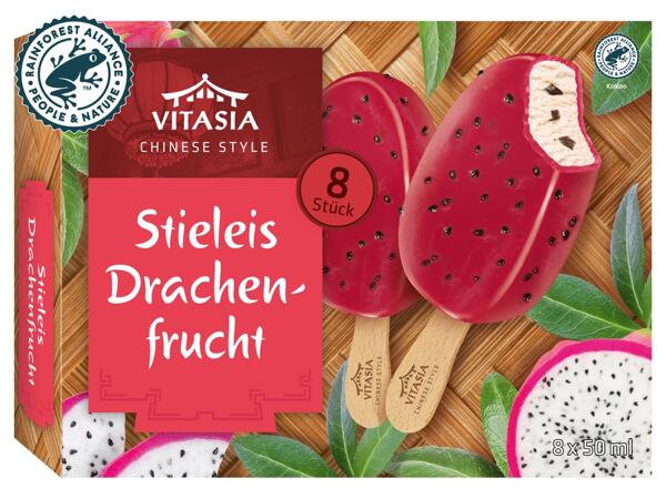 Stieleis Drachenfrucht