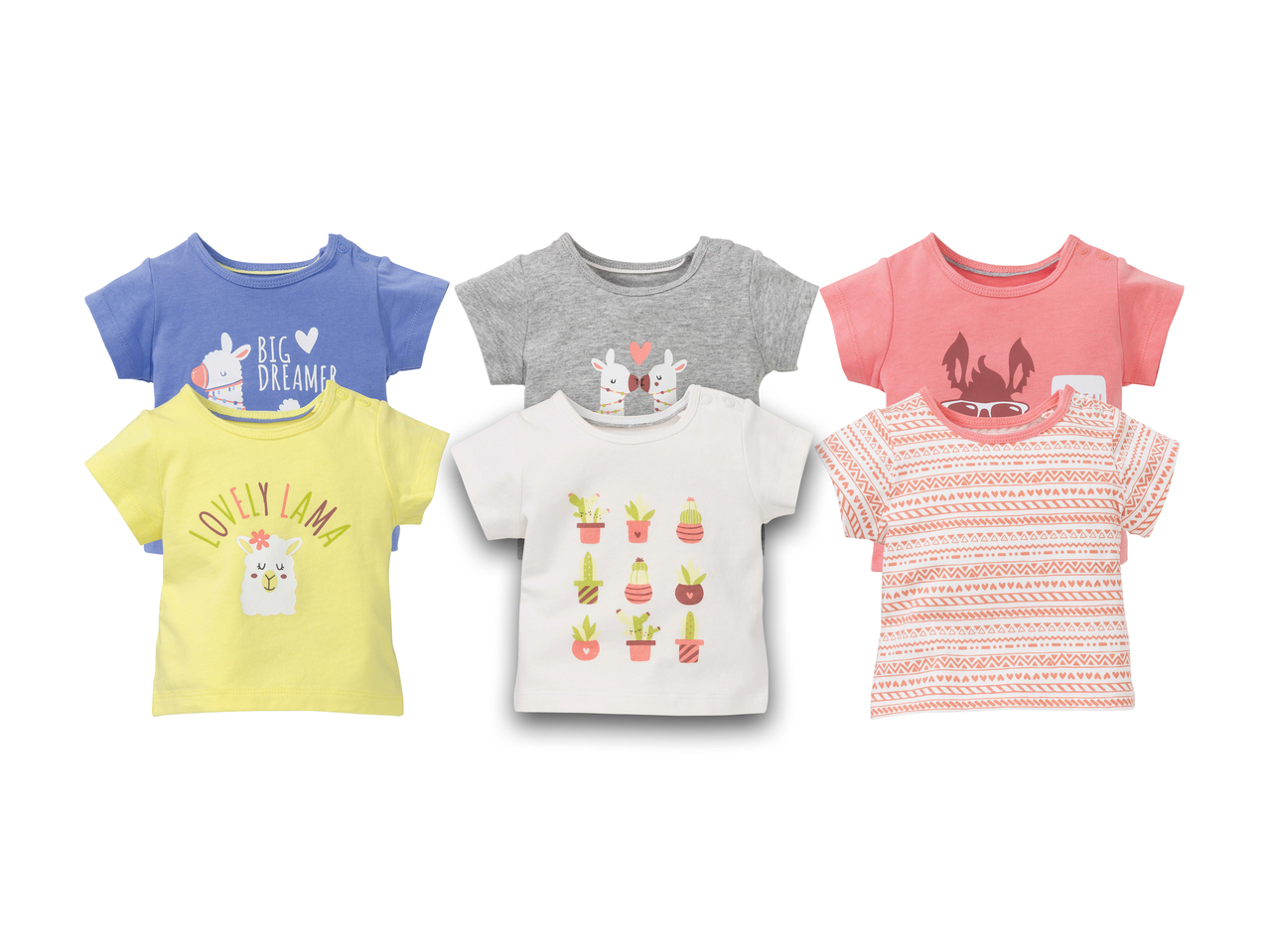 Tee-shirts pour bébé, lot de 21