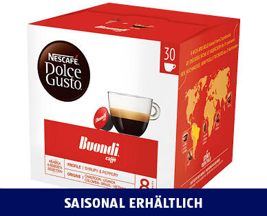 NESCAFÉ(R) DOLCE GUSTO(R) 
 KAFFEEKAPSELN