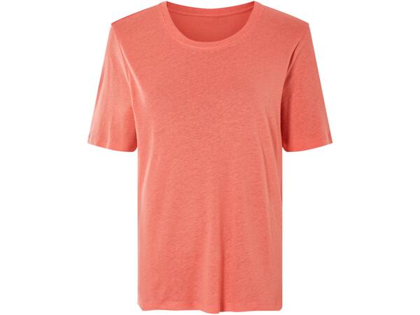Ladies' linen-blend shirt