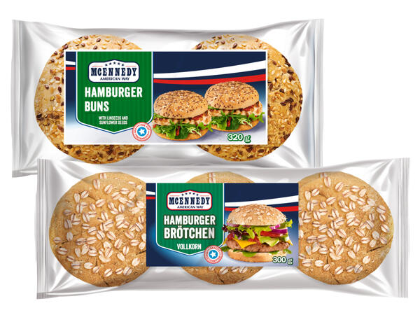 Mehrkornbrötchen 4er, Brioche Buns 4er oder Vollkornbrötchen 6er