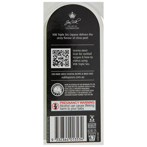 Triple Sec Liqueur 500mL