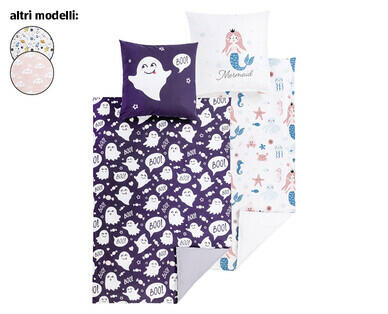 MY LIVING STYLE 
 BIANCHERIA DA LETTO "GLOW IN THE DARK"