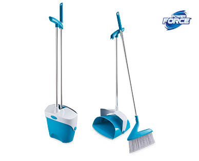 Upright Broom and Dustpan