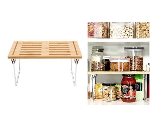 Huntington Home 
 Bamboo Kitchen Cabinet Organizer