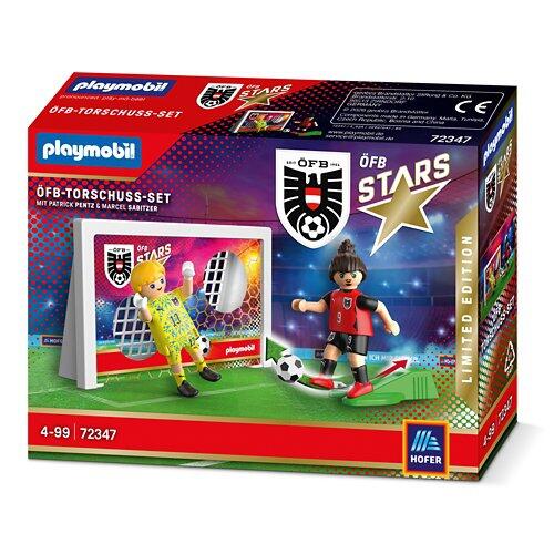 PLAYMOBIL ÖFB Stars Torschuss-Set