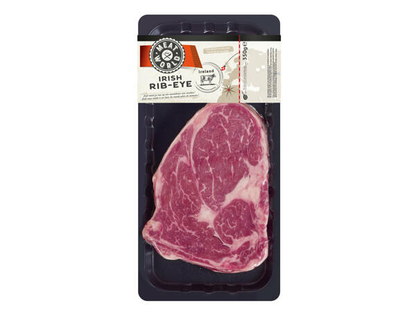 Rib eye irlandais