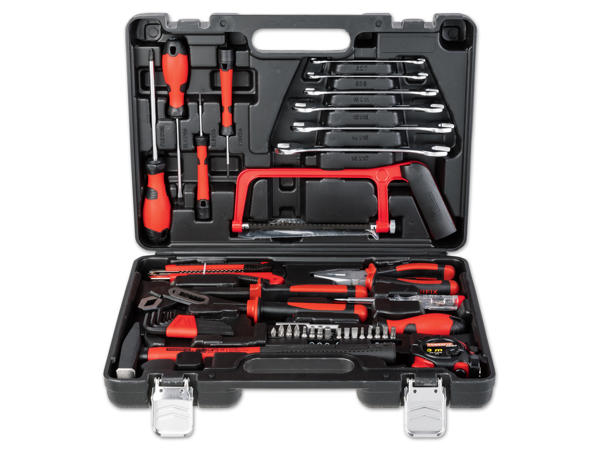 POWERFIX(R)PROFI+ Werkzeugkoffer, 45-teilig