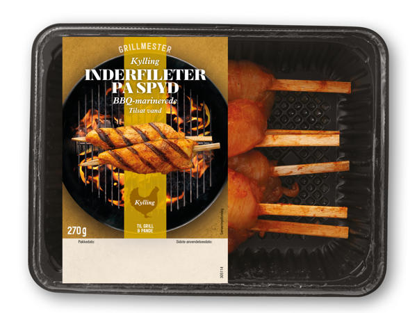 GRILLMESTER Kyllinge­inderfiletspyd BBQ