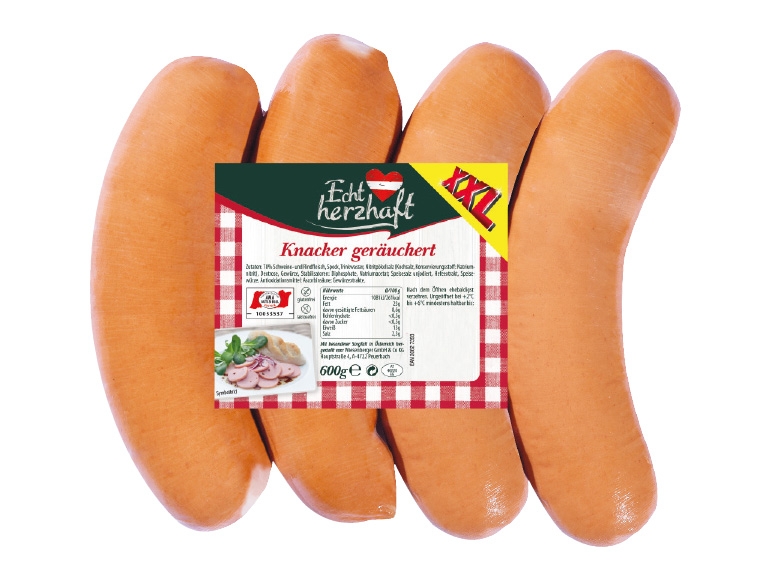 ECHT HERZHAFT XXL Knacker