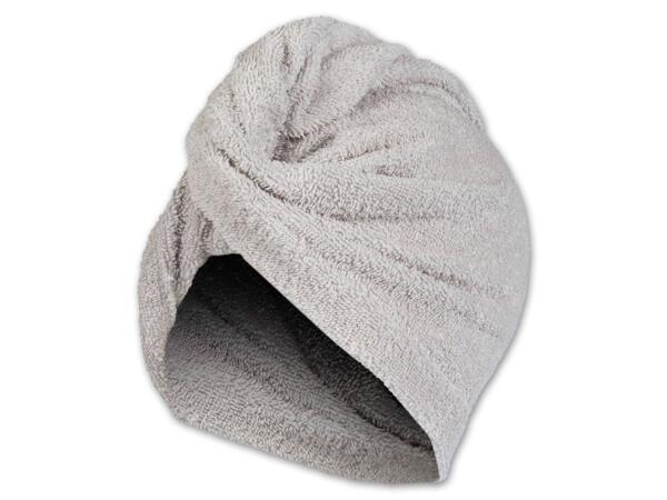 Haarturban mit Knopf