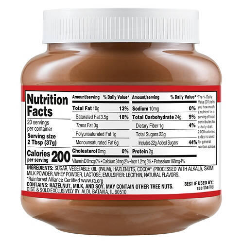 Hazelnut Spread, 26.5 oz