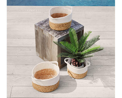 Woven Planter 3pk