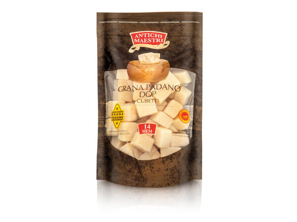 Grana Padano cubes PDO