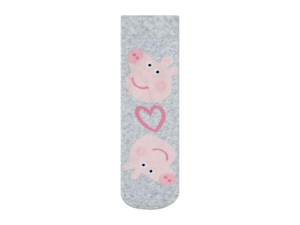 Peppa Pig Kids' Character Thermal Socks - 2 Pairs