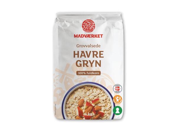 MADVÆRKET Fin- eller grovvalsede havregryn