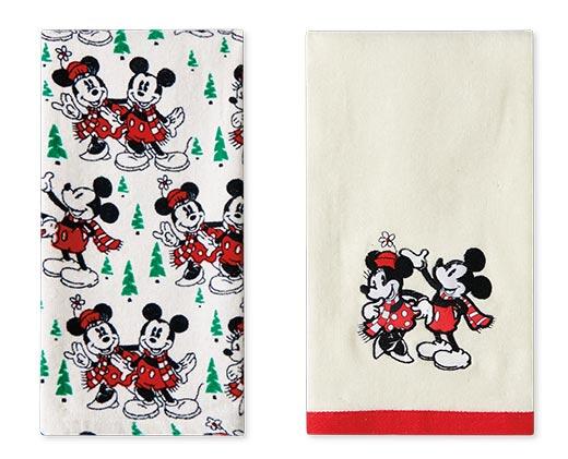 Disney 2 Pack Holiday Hand Towel