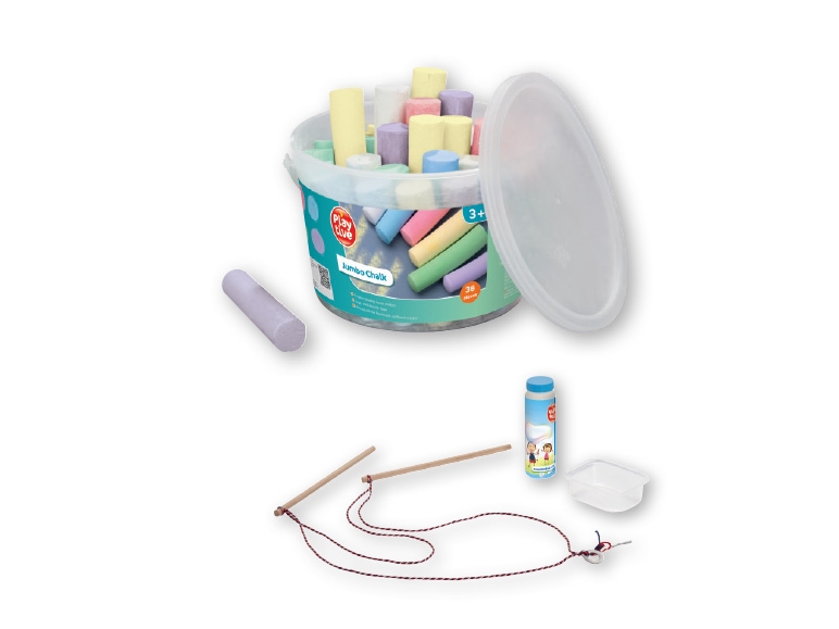 PLAYTIVE(R) Street Chalk/ Bubble Maker