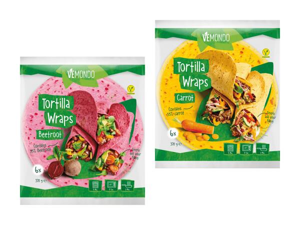 Wraps de légumes