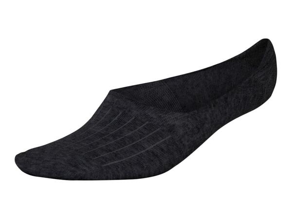 Esmara Ladies' Black Footsies - 5 Pairs