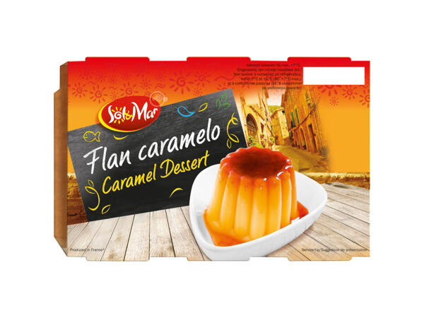 Sol & Mar Flan Caramelo -vanukas