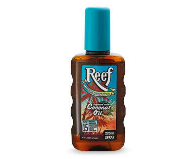 Reef Moisturising Sun Tan Oil Spray SPF15 or SPF30 220ml