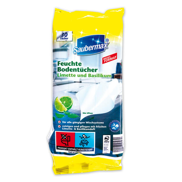 Feuchte Boden-/ Reinigungstücher