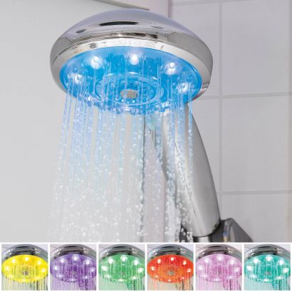 Duschkopf mit LED