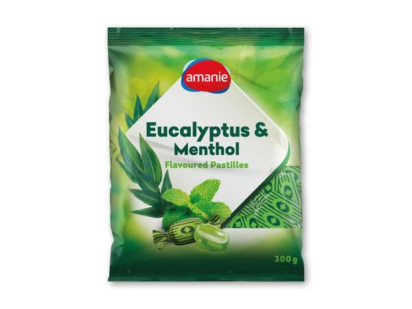 AMANIE Eukalyptus- og mentolbolsjer