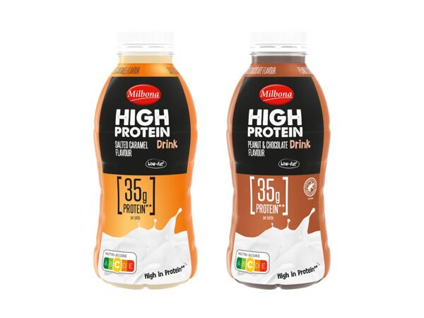 Boisson riche en protéines