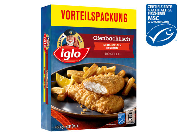 Iglo MSC Ofenbackfisch
