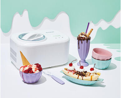 Ice Cream Maker with Compressor