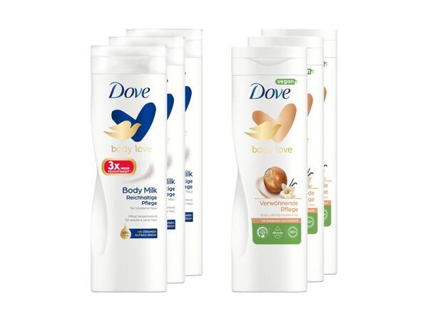Lait pour le corps/​lotion pour le corps Dove (valable uniquement en Suisse alémanique et en Suisse romande)