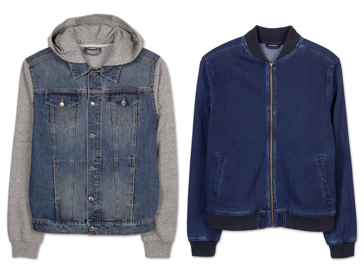 LIVERGY(R) Herren Jeansjacke1