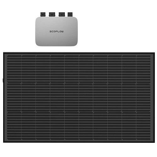 ECOFLOW Centrale elettrica da balcone 2 x 100 W pannello solare rigido con inverter, EFWN511B