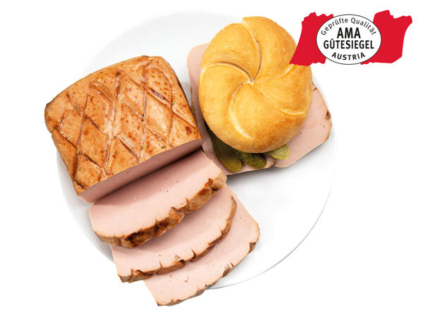 Leberkäse oder Pizza-Leberkäse
