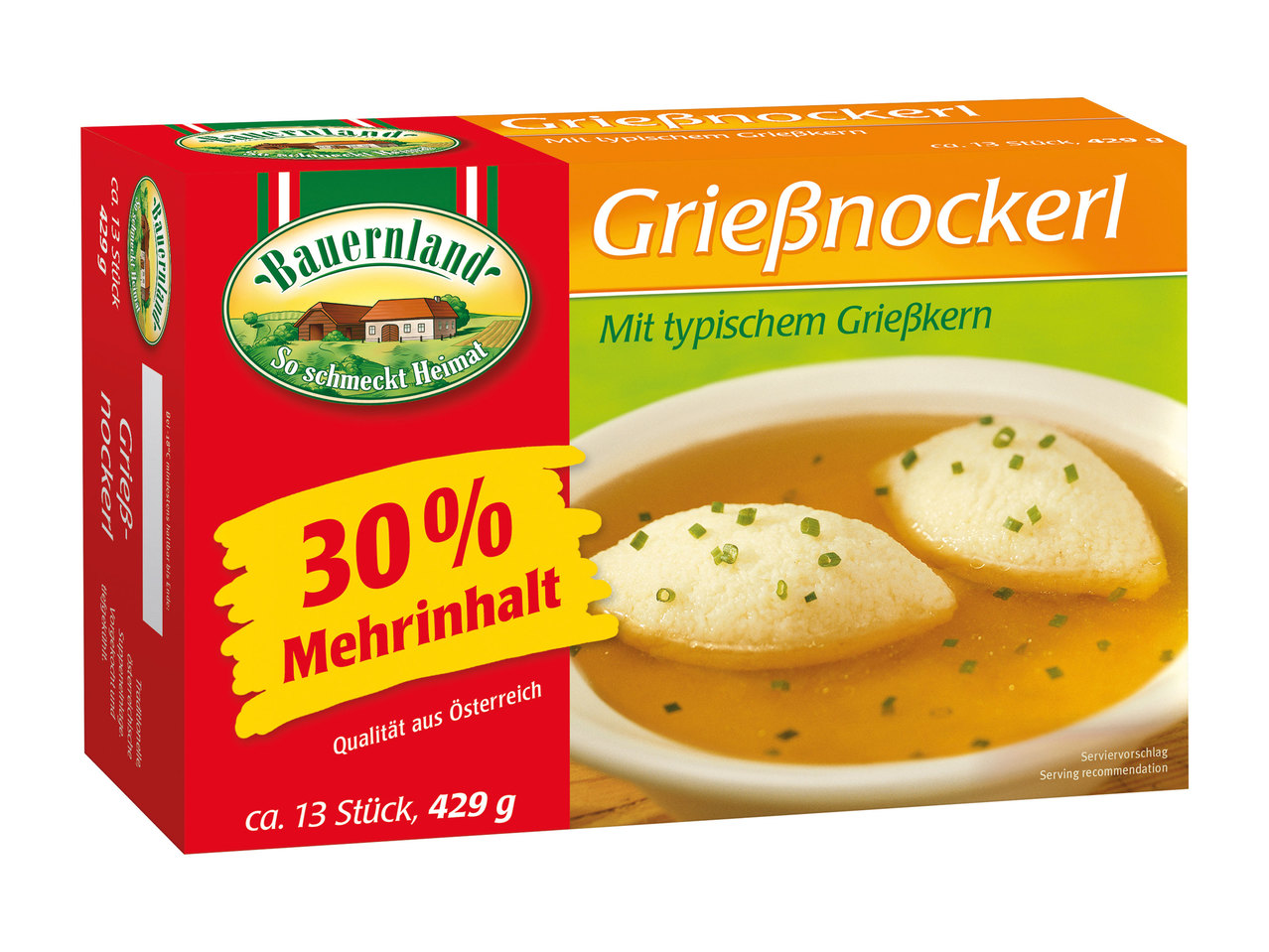 BAUERNLAND Grießnockerl 429 g