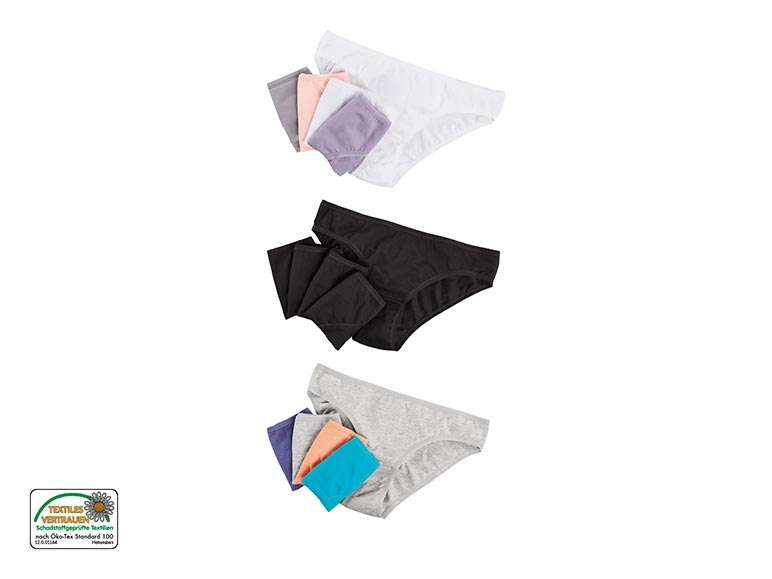 Mini-slips, lot de 5 ***Cet article est disponible uniquement en Suisse romande et au Tessin.***