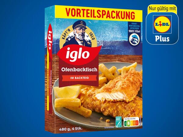 Ofen Backfisch