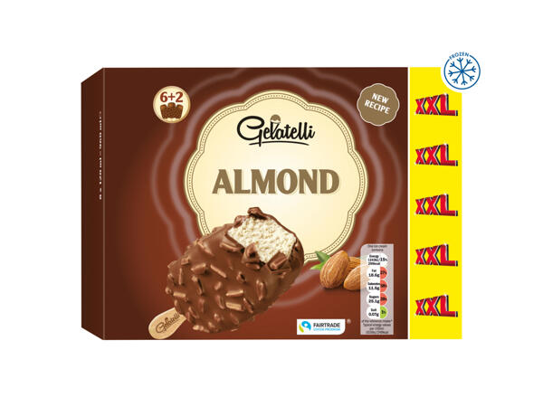 Gelatelli Almond Ice Cream Sticks