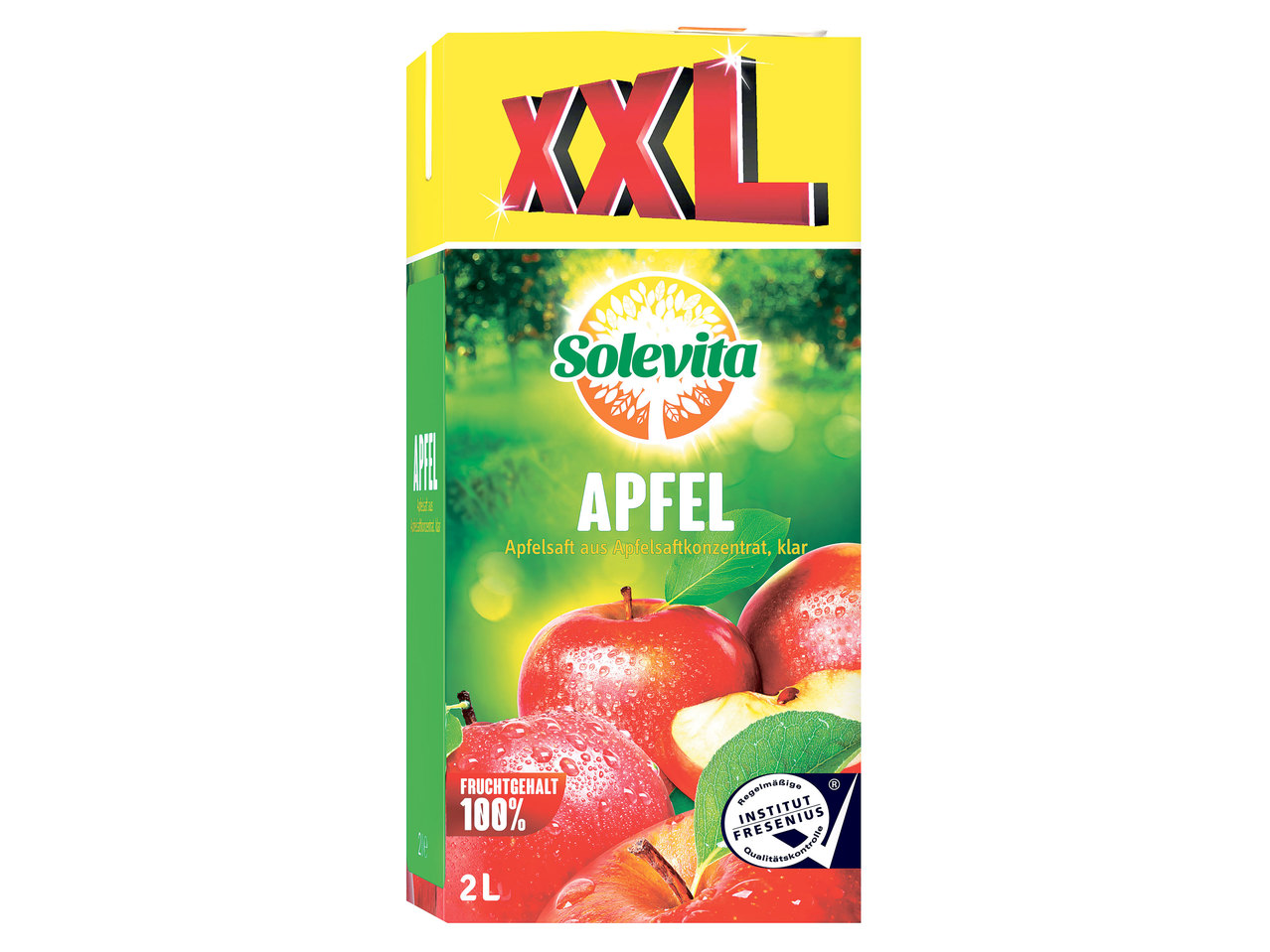 SOLEVITA Apfelsaft 1,5 l + 0,5 l gratis