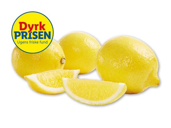 Økologiske citroner