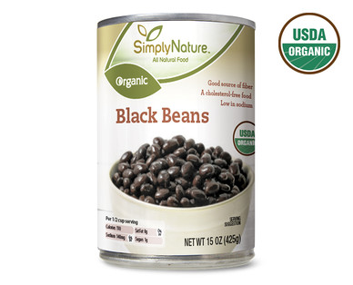 SimplyNature Organic Black Beans