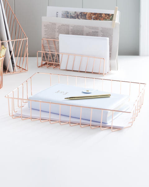 Copper File Tray