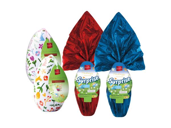 Påskägg med praliner/presentägg med choklad