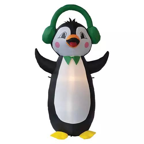 4 Foot Christmas Inflatable - Penguin