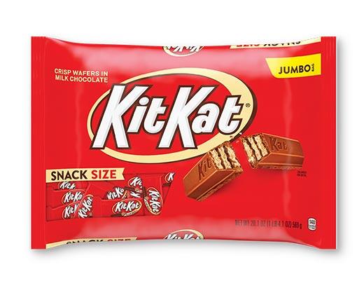 Hershey's 
 Kit Kat Snack Size Jumbo Bag